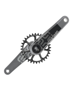 E-THIRTEEN Chainset TRS RACE Carbon 32T boost 175mm w/o BB Black (CS4TRM-105)