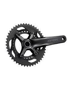 SHIMANO Chainset GRX FC-RX600 11sp 46/30T 172.5mm W/o BB black (0000202066)