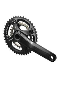 SRAM Pédalier X9 2x10 36/22 GXP 170mm Grey W/o BB (GRX9G)