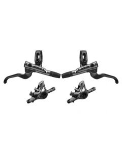 SHIMANO Pair Disc Brakes XTR M9100 160mm PM w/o disc (L.1000mm/1700mm)  (KM9100KLFPRA100/KM9100KRRXRA170)