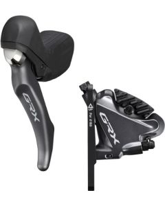 SHIMANO FRONT Brake/Lever GRX810 J-Kit 160mm FM (L.1000mm) w/o Disc Black (KRX8104DLF6SX100)