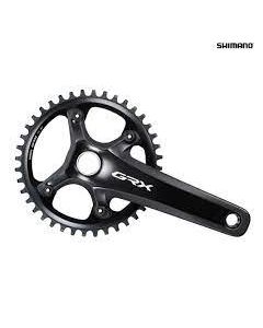 SHIMANO Chainset GRX FC-RX810-1 11sp 40T 172.5mm w/o BB Black (KFCRX8101DXB0)