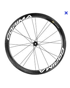 CORIMA REAR Wheel WS 47 Carbon Disc 700C Clincher DX Black/White (3701103510072)