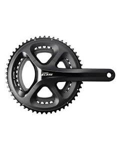 SHIMANO Chainset 105 FC-R7100 12sp 50/34 175mm w/o BB Black (0000171862)