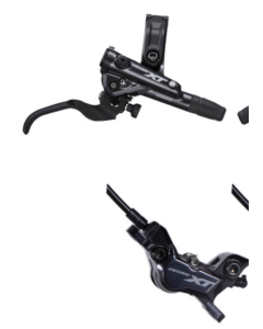 SHIMANO REAR Disc Brake XT M8100 / BR-M8120 4 Pistons 160mm PM w/o disc (L.1700mm) (KM8120JRR2SX170)