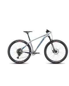 NINER BIKE COMPLETE AIR 2-STAR Silver Baja Blue Size LG (87-520-23-05-10)