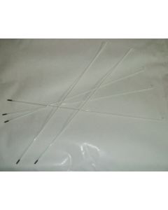 RCZ Spare Parts : Set of 5 Spokes for Wheel 26'' - Front 259mm - White