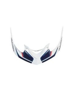 TROY LEE DESIGNS Helmet Visor Reflex A1 White/Navy (A3116051)