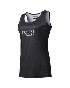 IXS Jersey Women's Vibe 7.1 Tank Top Black/Cloud Blue Size 34 (473-510-7852-053-34)