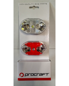 PROCRAFT Set ULTRA BRIGHT LED Front+Rear (11360020)