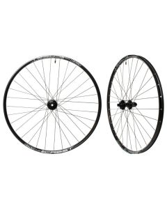 NOTUBE Wheelset CREST S1 27.5" Disc (15x100mm/12x142mm) Shimano Black (09-074-20-15-20)