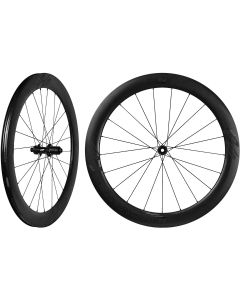 NOVATEC Wheelset R6 Carbon 700C Disc (12x100mm/12x142mm) Shimano HG Black 