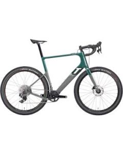 3T BIKE COMPLETE RACEMAX BOOST 700C- RIVAL XPLR AXS 1X12Sp - Emerald /Grey Size 61  (9371CVDN35L)