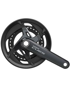 SHIMANO Chainset Cues U8000 2x11 46-32T Black (AFCU80002CX62C)
