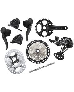 SHIMANO Groupset GRX610 1x12sp -40T- 170mm
