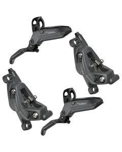 SRAM Pair Disc Brakes LEVEL Bronze Stealth 4Pistons PM 160mm (L.950mm/2000mm) w/o disc (00.5018.231.000/00.5018.231.001) 