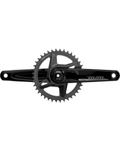 SRAM Chainset RIVAL D1 40T DUB WIDE 12Sp 170mm w/o BB Black (100429)