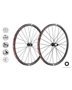 VISION Wheelset METRON SC30 700C Disc TLR Shimano 11Sp Black (710-0124111030)
