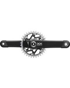 SRAM Chainset XX SL T-Type EAGLE DUB 170mm 32T Black w/o BB  (00.6118.624.001)