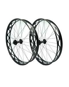 SUNRINGLE Wheelset MULEFUT 80 26" Disc (15x150mm/12x197mm) Shimano 12sp Black (1836MJLE30/1846MJLE50)